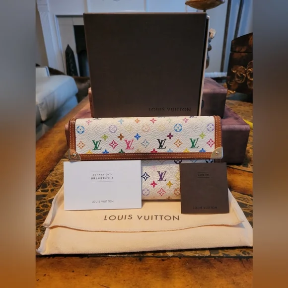 LOUIS VUITTON MURAKAMI INTERNATIONAL LONG WALLET - Picture 9 of 9